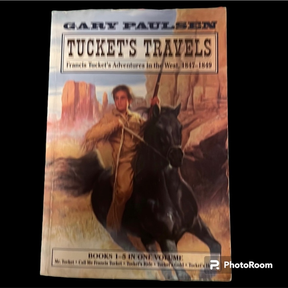 4/$20 | 5 Books in 1 | Tucket’s Travels • Gary Paulsen | Softcover Novel